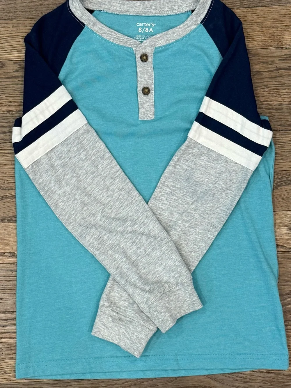 Carter's Boys Size 8 Long-Sleeve Tops Bundle